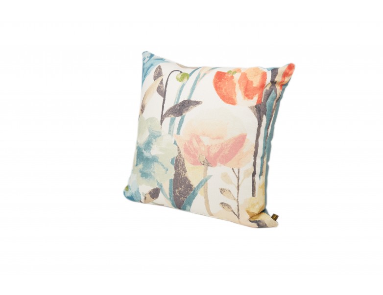 Cushion Cover - Floral On White