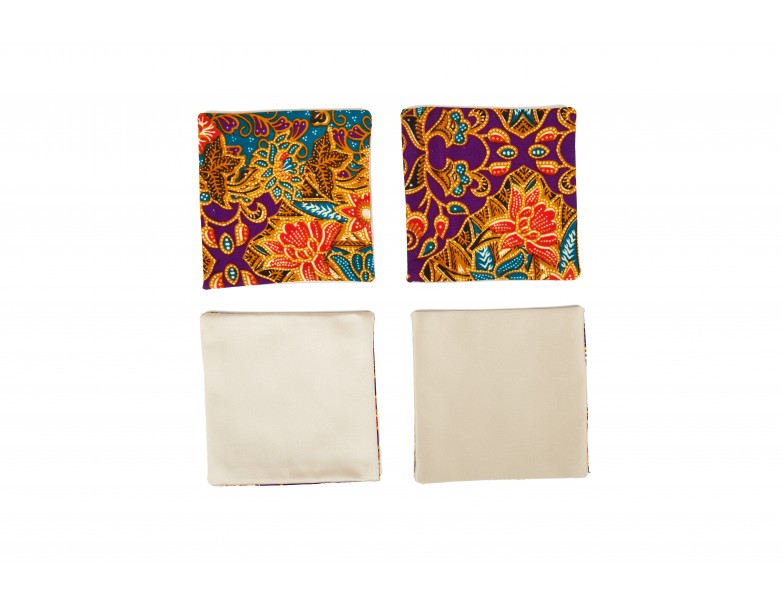 Coasters - Purple Batik