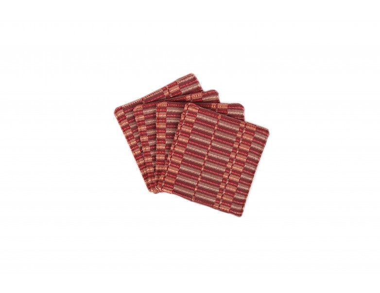 Coasters - Red Stripes