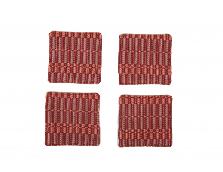 Coasters - Red Stripes
