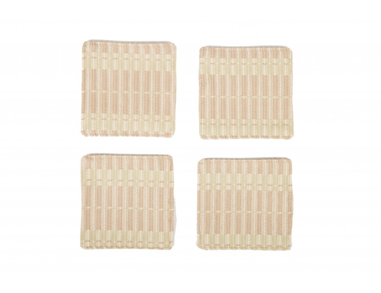 Coasters - Beige Stripes
